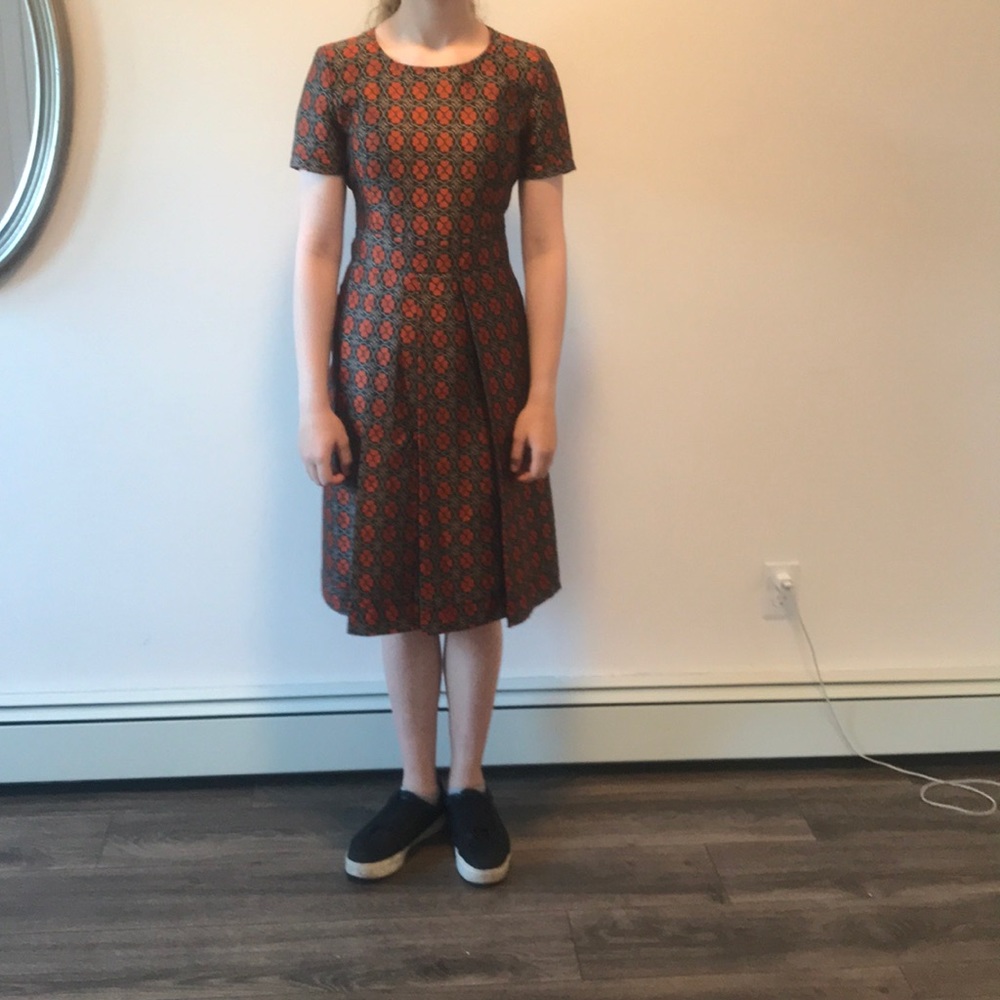 Moschino Orange Clover Dress